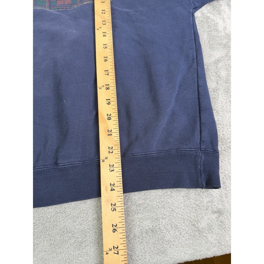 Vintage 90s Penn State Nittany Lions Sweatshirt Men's Size Large Blue - Picture 13 of 13